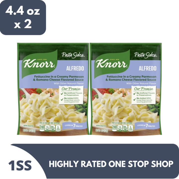 Knorr Pasta Sides Alfredo 4.4 oz x 2 Lazada PH