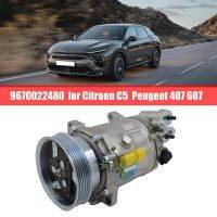 1 PCS AC Compressor Air Conditioning Compressor Automobile 9670022480 Replacement for Citroen C5 / Peugeot 407 607