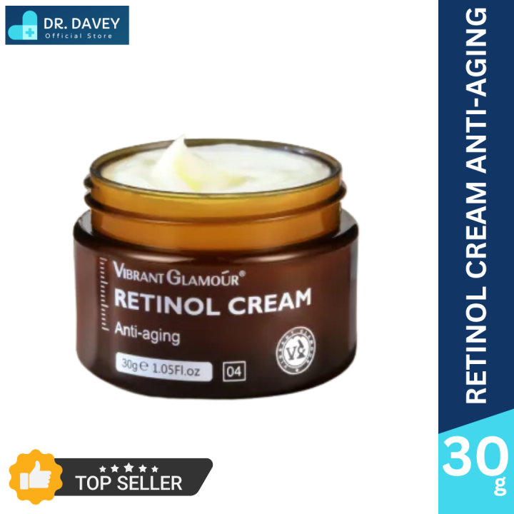 Dr Davey. VIBRANT GLAMOUR Retinol Anti Aging Face Cream & Essence