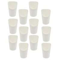 50 Pcs Cone Basket Holder Snack Container Paper Popcorn Cups Popcorn Containers Chip Cup Paper Bowl French Fry Holder