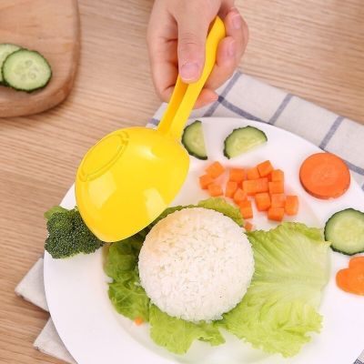 Sushi Mould Semi Round Rice Vegetable Roll Mould Non Stick Spoon Hollowed Out Childrens Food Accessories Kitchen Tools Cooking Utensils