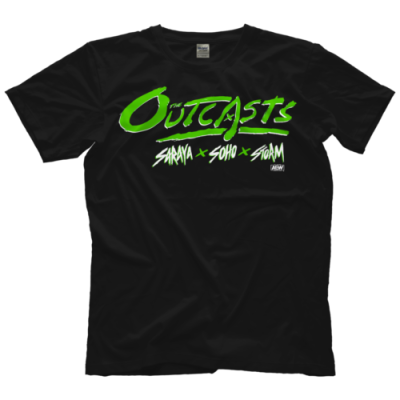 The Outcasts Saraya X Soho X Storm Aew Official Tshirt