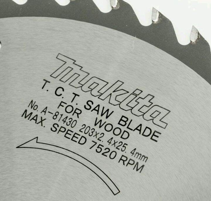 makita-accessories-saw-blade-for-wood-part-no-a-81430-size-203-mm-25-4-mm-2-4-mm-40t-ใบเลื่อยวงเดือน-ตัดไม้-ขนาด-8-นิ้ว-รู-25-4-มิล-หนา-2-4-มิล-จำนวนฟัน-40-ฟัน-ยี่ห้อ-มากีต้า