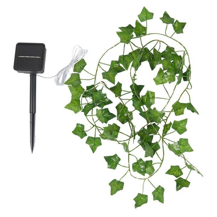 10-5-2m-solar-artificial-plant-led-string-light-creeper-green-leaf-ivy-vine-hanging-garland-lamp-for-christmas-wedding-decor