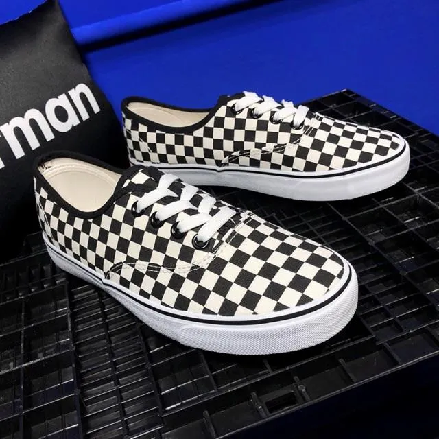 ☋ஐ♈ Vans checkerboard black and white women | Lazada PH