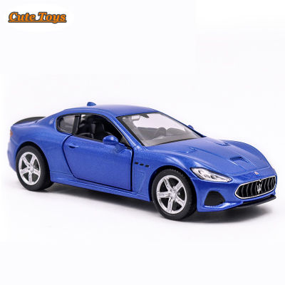 【Cute Toys】 1:36 Car Model Maserati Simulation Alloy Car Model for Decoration Car Models Collection