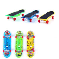 Xiu12pcs LED Light Mini Alloy Fingerboard Professional Finger SkateBoard Basic Fingerboars Frosted Finger สเก็ตบอร์ดของเล่นสำหรับ Childc12-58