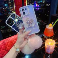 เคสโทรศัพท์มีเพชรส่องแสงวิบวับมุกแวววาวหรูสำหรับ IPhone 14 15 Pro Max 14/15 Plus IP 11 12 13 Pro Max ปลอก