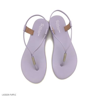 HaloBangkok รองเท้า Sandals หนังไมโครไฟเบอร์ รุ่น LA35028