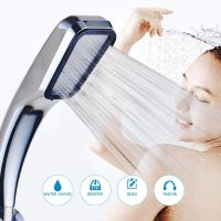 Zhangji 300 Holes High Pressure Rainfall Shower Head Square Water Saving Filter Durable Spray Nozzle Soft Water Jet