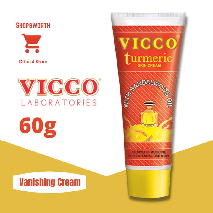 Vicco Turmeric Vanishing Cream (60g) Lazada Singapore