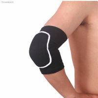 ☾ 2pc Crossfit Elbow Pads Protector Arm Brace Support Elbow And Knee Protectors Volleyball Basketball Elastic Sleeves Protection