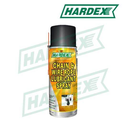 EO}Hardex Chain Lube and Wire Rope Lubricant Spray 400ml Lazada PH