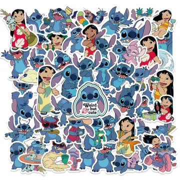 10/50/100Pcs Cartoon Stitch Stickers Waterproof Disney Stickers