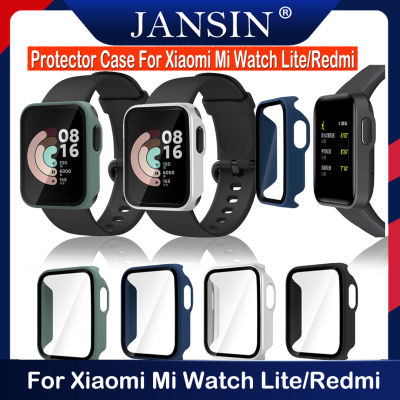 เคส For Xiaomi Mi Watch Lite/Redmi นาฬิกาอัจฉริยะ เคสกันกระแทก TPU และ เคส+กระจกในตัว พร้อมกระจกนิรภัย ป้องกันหน้าจอเต็มรูปแบบ