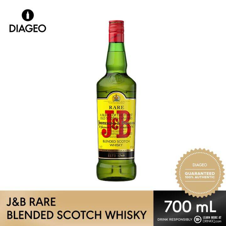 Hot Nblry9857499 J B Rare Blended Scotch Whisky 700ml | Lazada PH