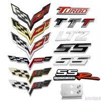 （Kvs auto parts）เรือลาดตระเวน Kth0868 F1 SS SSR เทอร์โบ3D ตะแกรงหน้าหม้อรถยนต์สติ๊กเกอร์ติดรถยนต์อัตโนมัติโลหะสำหรับเชฟโรเลต Cruze มาลิบู