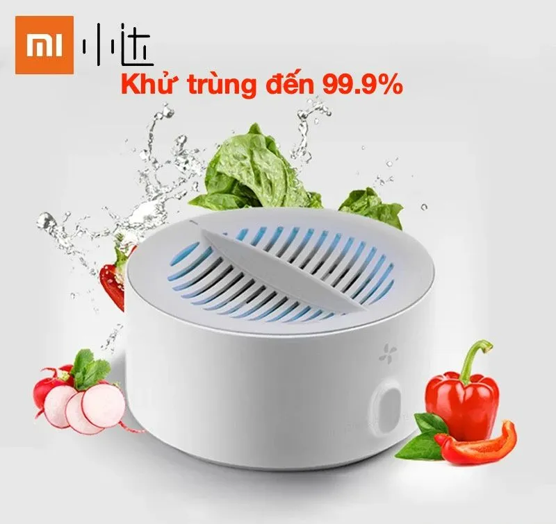 Máy Khử Trùng, Rửa Rau Quả Xiaomi Xiaoda- HD-ZNGSQXJ01 - nhỏ gọn ,tiêu diệt vi khuẩn | Lazada.vn