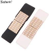 ◈ﺴ☏  1PCS Rhinestone Buckle Elastic Wide Waistband Corset Cummerbunds Shirt Belts riemen voor vrouwen