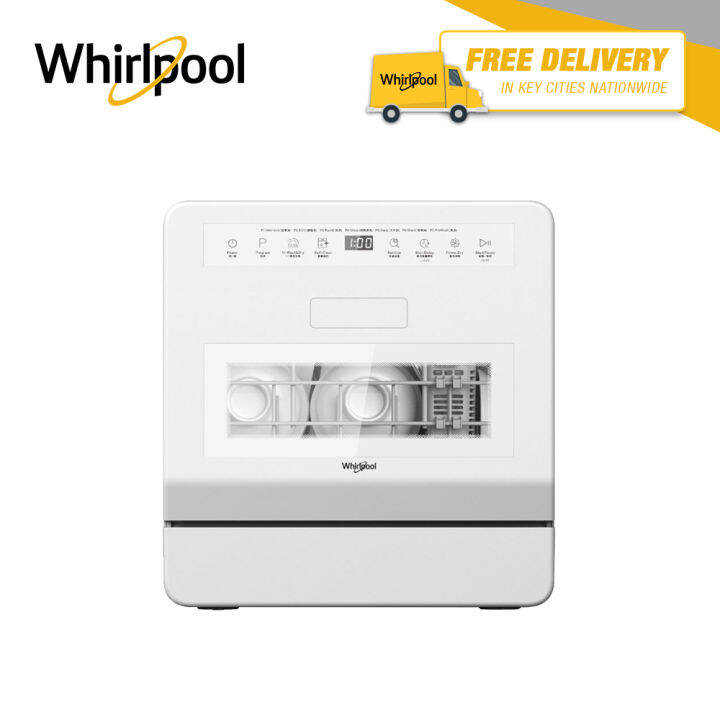 Whirlpool 40 cm Countertop Dishwasher WCTD104PH (White) Lazada PH