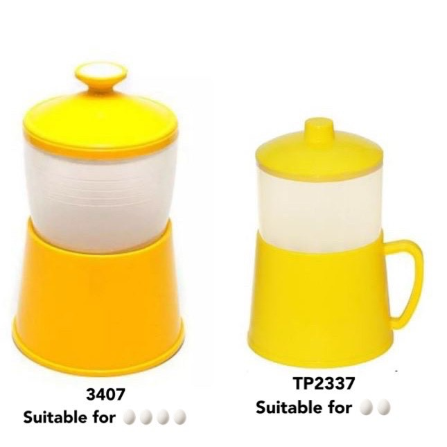 Plastic Half Boiled Egg Maker Cooker Egg Container Bekas Telur Separuh