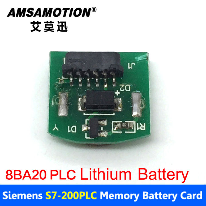 6es7291-8ba20-0xa0สำหรับซีเมนส์s7-200การ์ด2v-8ba20-cpu224xp-plcตลับแบตเตอรี่ลิเธียม