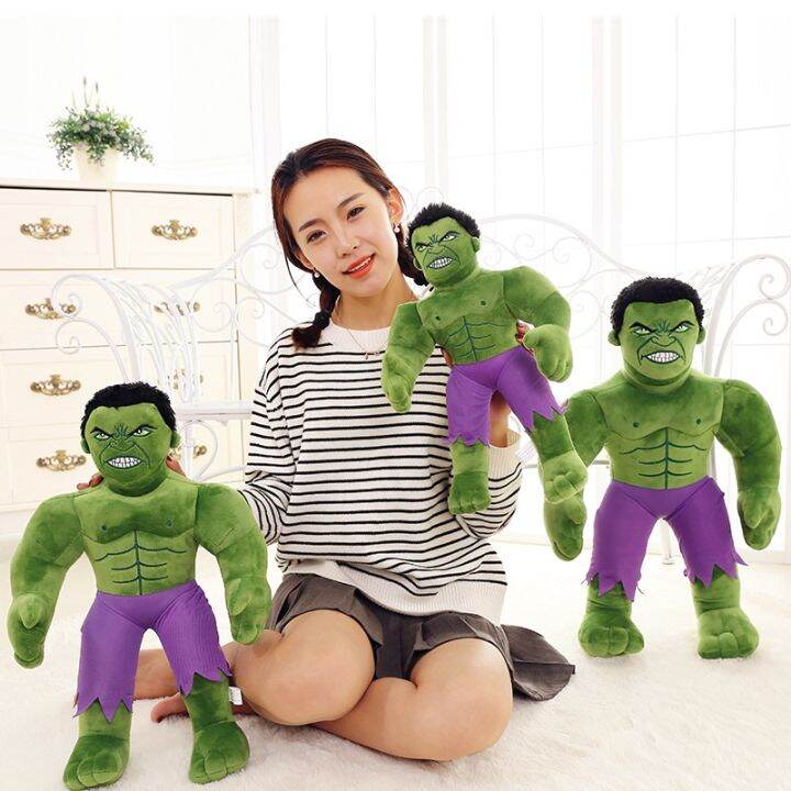 st1-marvel-the-avengers-hulk-หมอนตุ๊กตายัดไส้-ของเล่นสําหรับเด็ก-ตกแต่งบ้าน