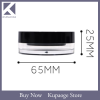 [Kupaoge] 10g 20g แบบพกพายืดหยุ่นตาข่ายผงกล่อง Handheld Empty Loose Powder Jar