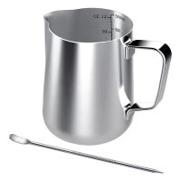 Milk Frothing Jug 350Ml Milk Jug Stainless Steel Milk Jug Frothing Pitcher Milk Jug for Coffee Machine