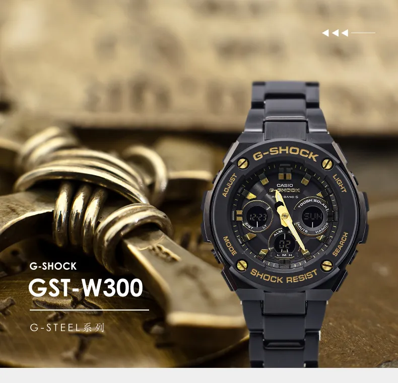 CASIO G-SHOCK GST-300BD-1AJF-