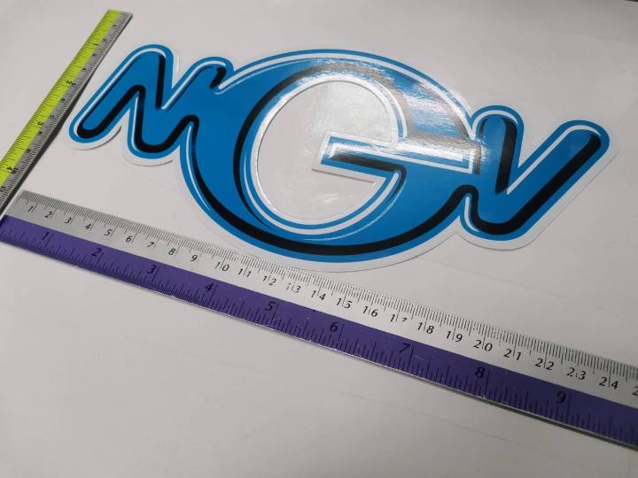 สติ๊กเกอร์-คำว่า-ngv-natural-gas-vehicle-ก๊าซ-แก๊ส-sticker-ติดรถ-แต่งรถ-สติกเกอร์-สติกเกอ-สีฟ้า-ฟ้า-สวย-งานดี-แก็สธรรมชาติ-ก๊าซธรรมชาติ-ธรรมชาติ