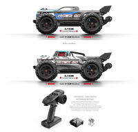 45กม.ชม. MJX Hyper Go H16E 4WD ความเร็วสูง Rc รถบรรทุกออฟโรดtruggy รถควบคุมระยะไกลพร้อม GPS APP Positioning Bluetooth