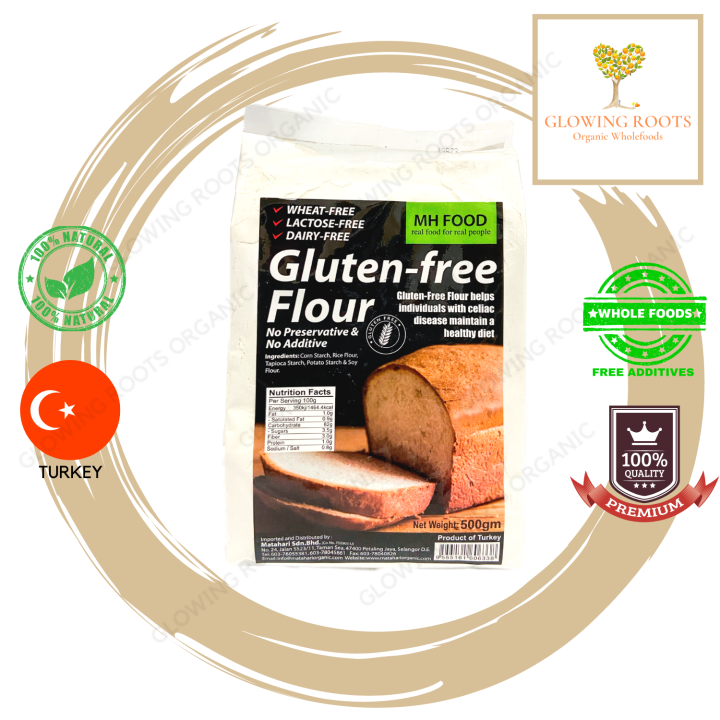 MH FOOD Gluten Free Flour 500g [Natural] Lazada