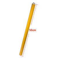 ยี่ห้อใหม่สีเหลืองเสา50ซม. (1.64ฟุต) ความยาวเสาเสาอากาศขยายส่วนสำหรับ Trimble GPS Prism Pole 58X11ด้ายอลูมิเนียม