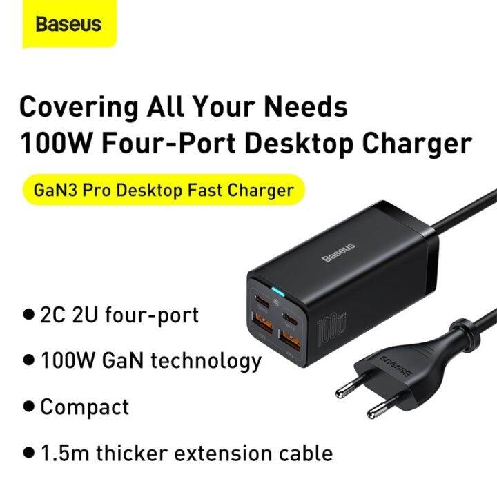 baseus-gan-ที่ชาร์จเร็ว-100w-65w-4-0-qc-3-0-pd-usb-c-type-c-usb-สําหรับโทรศัพท์มือถือ-แล็ปท็อป