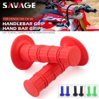 ZZOOI Anti-slip Handlebar Grip For HONDA CRF 125 230 250 450 XR 200 400 600 650 CR 80 85 Motorcycle Dirt Pit Bike Rubber Hand Bar Grip