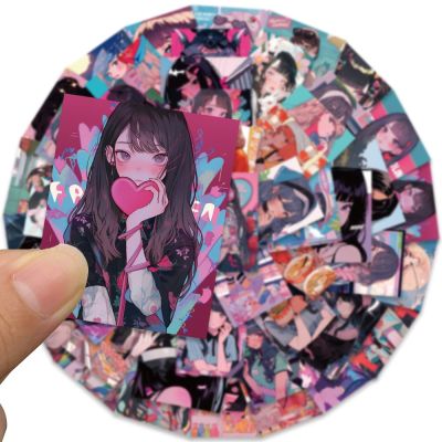 hotx【DT】 10/30/52pcs Anime Illustration Stickers Otaku Welfare Decals Scrapbook Luggage Graffiti Sticker