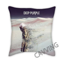 Deep Purple Band 3D Printed Polyester Decorative Pillowcases Throw Pillow Cover Square Zipper Pillow Cases Fans Gifts