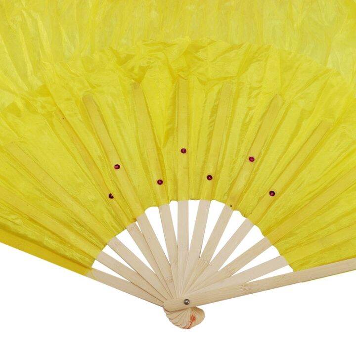 beautiful-silk-three-color-gradient-flame-dance-fan-hand-folding-bamboo-fan-decoration-fan-for-ladies-womens-home-crafts
