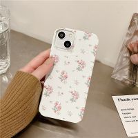 [COD] Zhao Lusis same floral 13Promax/14Pro mobile phone case is suitable for 11/12Pro film all-inclusive