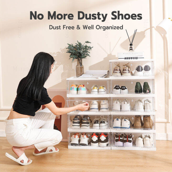 【InstallationFree】Murano Foldable Shoe Rack Folding Shoe Shoe