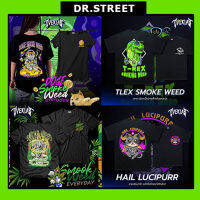 Dr.street  เสื้อยืด เสื้อยืดแนวสตรีท สายเขียว ovl