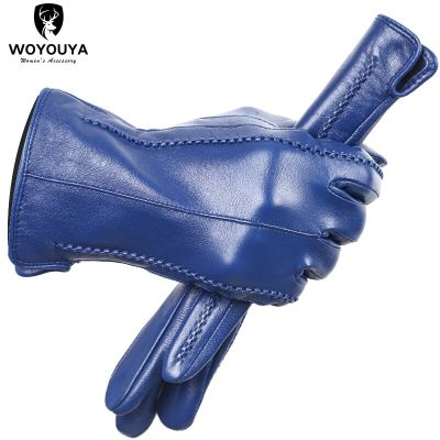 Touch Screen Leather S,High-End Leather S Women,Genuine Leather Winter S,Keep Warm Womens Leather S-2226