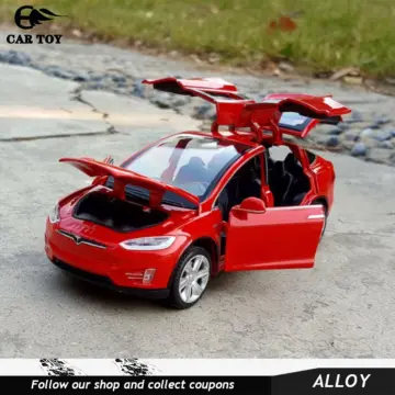 Tesla diecast cheap model car