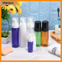 SHENGZU 1PC อุปกรณ์อาบน้ำที่บ้าน แชมพูเจลอาบน้ำ เจลล้างมือ ของเหลว คอนเทนเนอร์ปั๊ม เครื่องจ่ายสบู่ ขวดโฟมใส