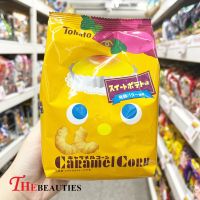 ? พร้อมส่ง ?  Tohato CARAMEL CORN SWEET POTATO 73 g.?   ??  ขนมญี่ปุ่น ??  ข้าวโพดอบกรอบรสมันหวาน  ขนมข้าวโพดอบกรอบเคลือบคาราเมล