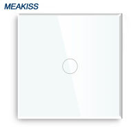 Wall touch light switch EUUK standard Tempered Glass panel 123 gang AC 110V 220V Home No neutral wire Sensor Switch,no logo