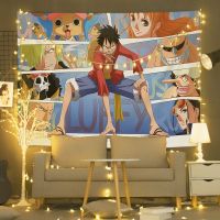 Cartoon Anime One Piece Series Fashion Tapestry Home Furnishing Background Cloth Wall Hanging Decorative Tapestry