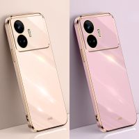 ซิลิโคนนิ่มสำหรับเคสโทรศัพท์ Realme GT Neo5 SE ทรงสี่เหลี่ยมป้องกันเลนส์กล้องเต็มตัว