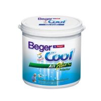 สีทาบ้าน สีหลืองและสีส้ม ชนิดกึ่งเงา Beger Cool ขนาด 1 ลิตร สามารถเช็คล้างได้ มีสีให้เลือก หลากหลาย